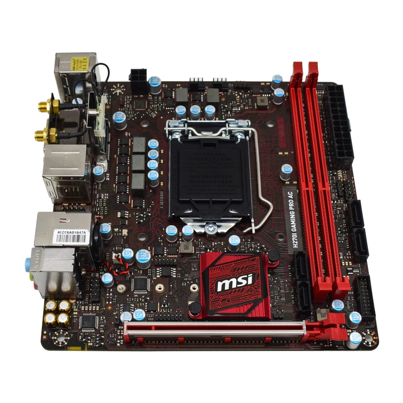 Kaufen Für MSI H270I GAMING PRO AC 1151 Motherboard M.2 Mini 270 Motherboard WIFI Original Verwendet Motherboard