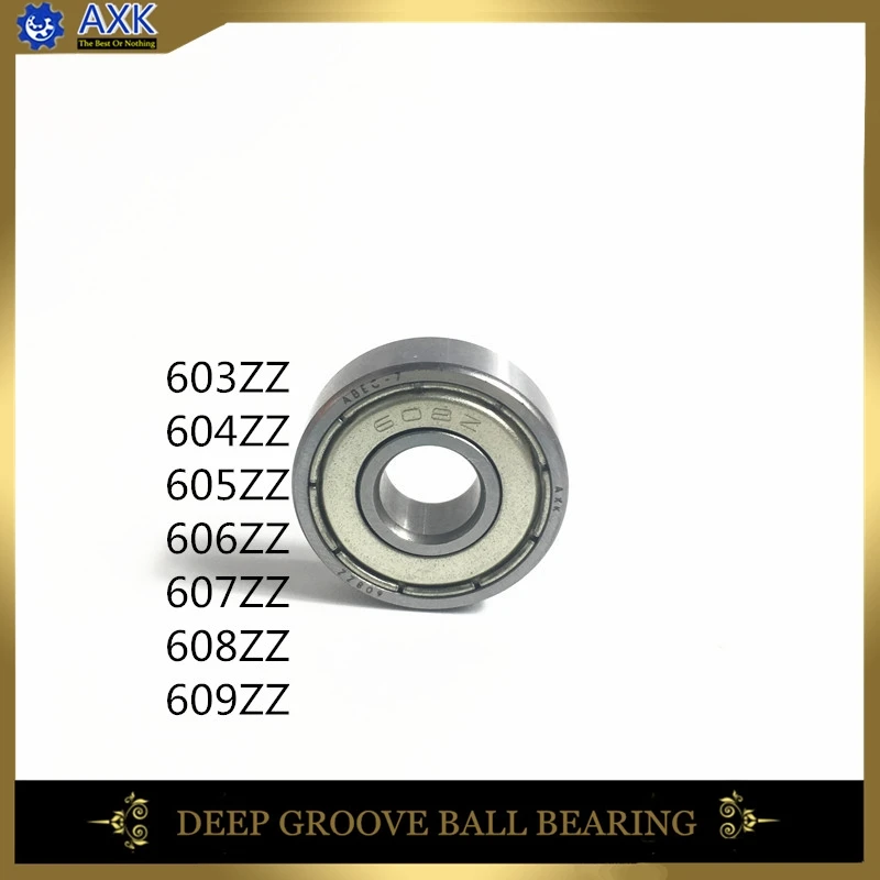 603ZZ 604ZZ 605ZZ 606ZZ 607ZZ 608ZZ 609ZZ подшипник ABEC 5 10 шт. 4x12x4 мм миниатюрный 604Z упорные