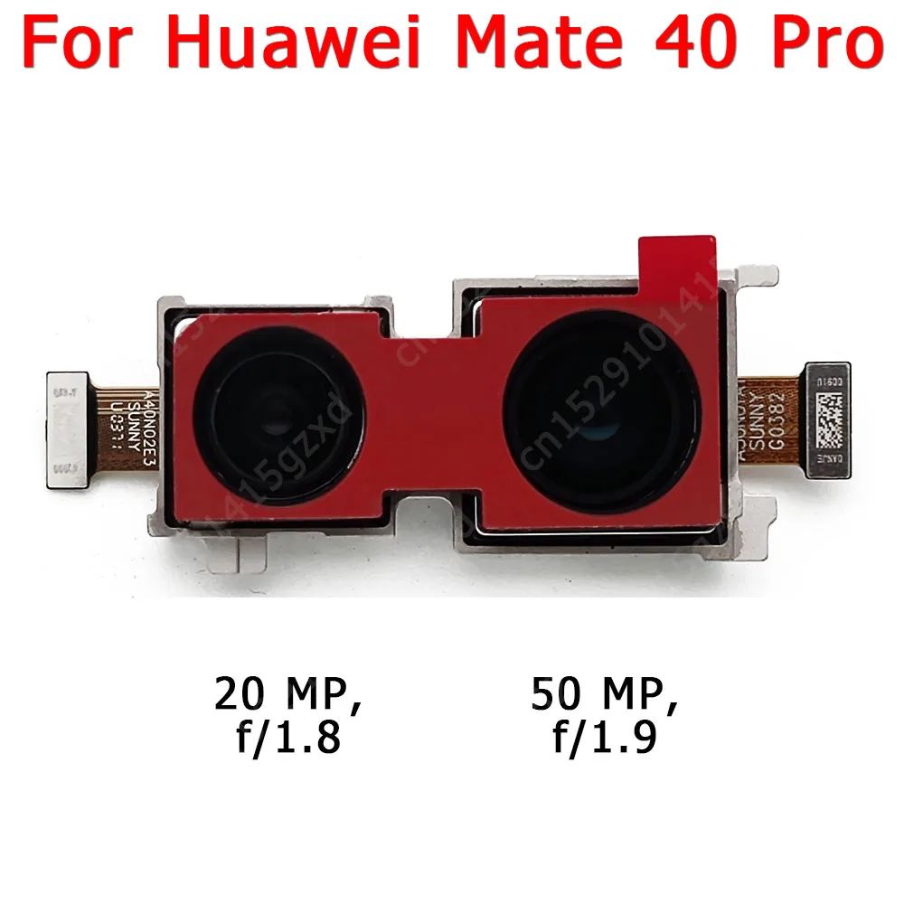 

Оригинальная задняя камера заднего вида для Huawei Mate 40 Pro, основная большая задняя камера, модуль гибкой замены, запасные части для ремонта