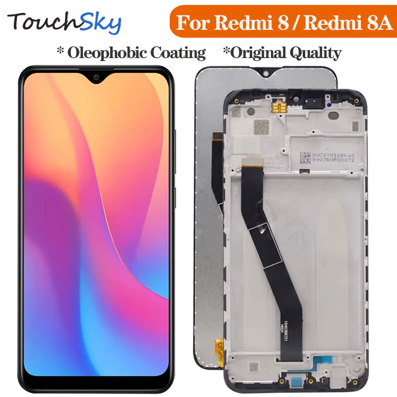 ЖК-дисплей с дигитайзером сенсорного экрана для Xiaomi Redmi 8 8A сменный | Мобильные