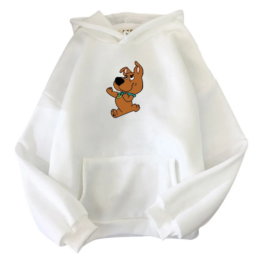 

Oversized Sweatshirt Printed And Solid Kawaii Hoodies For Women Top Clothes Hoody Female Women's Hoodies Full Sleeve Autumn