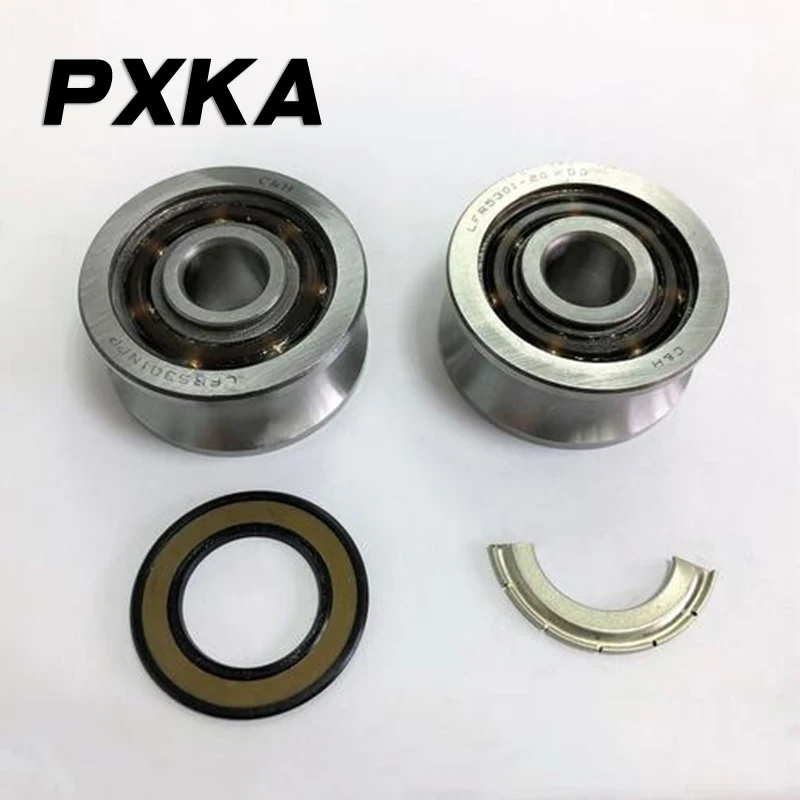 

Free shipping Z14 U-shaped groove track ball rail roller bearing stainless steel pulley LFR0836 8*36*17*21