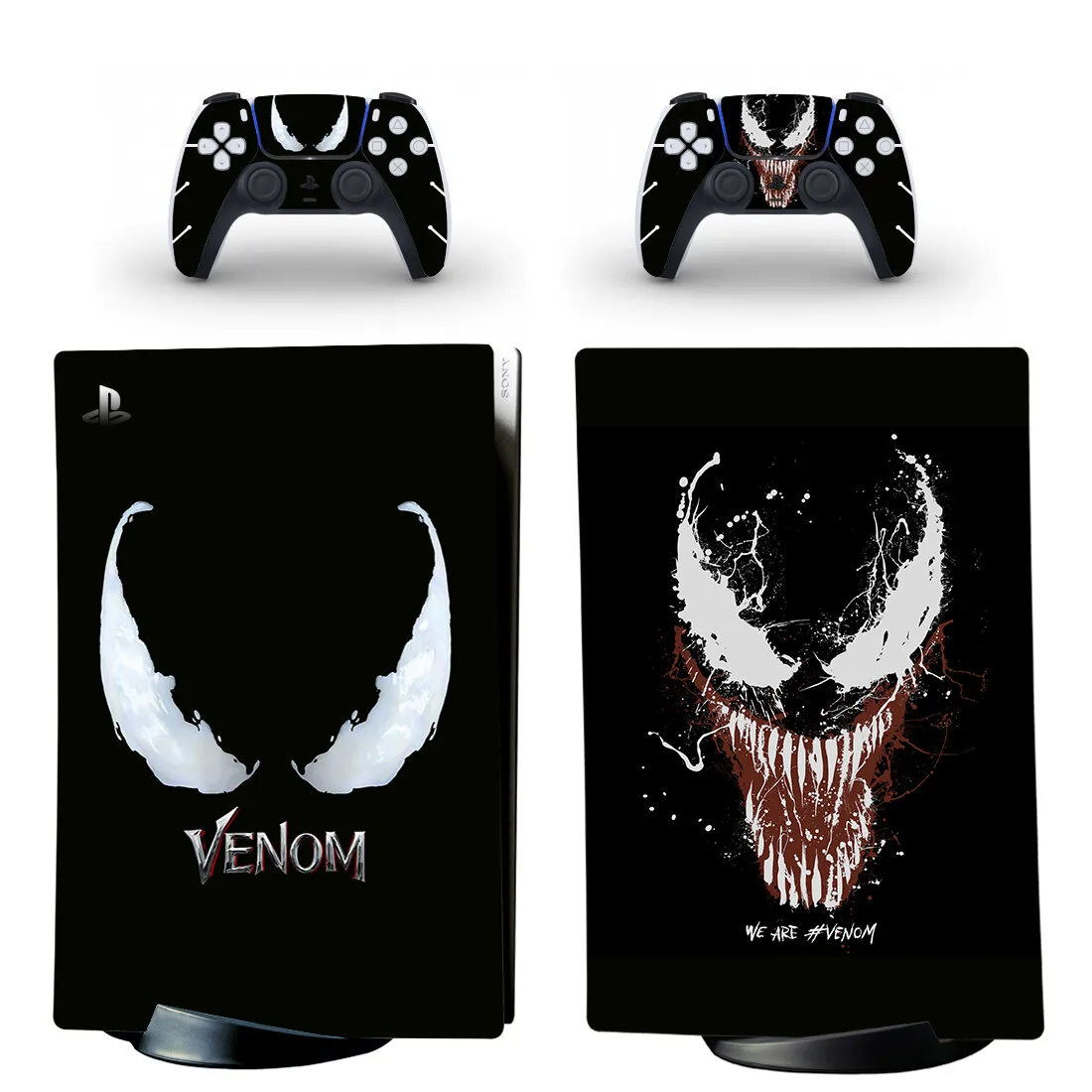 

Наклейка Venom Film PS5 Digital Edition для консоли PlayStation 5 и контроллеров PS5