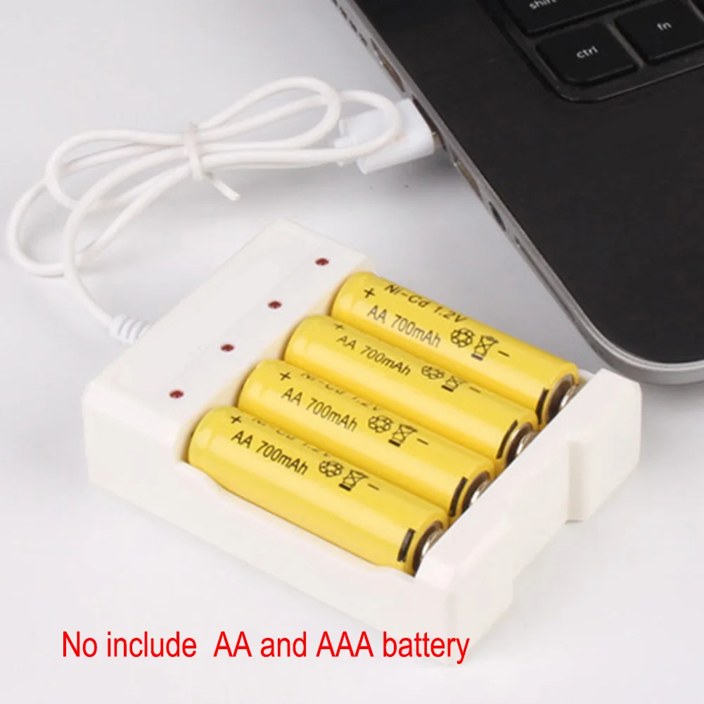 Новая акция AA/AAA литий ионная аккумуляторная батарея B 4 слота универсальное