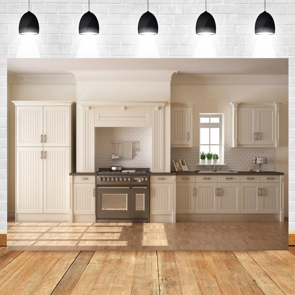 

Yeele Luxurious Indoor Kitchen Photography Backdrops Photographic Studio Photo Background Birthday Decorations Prop