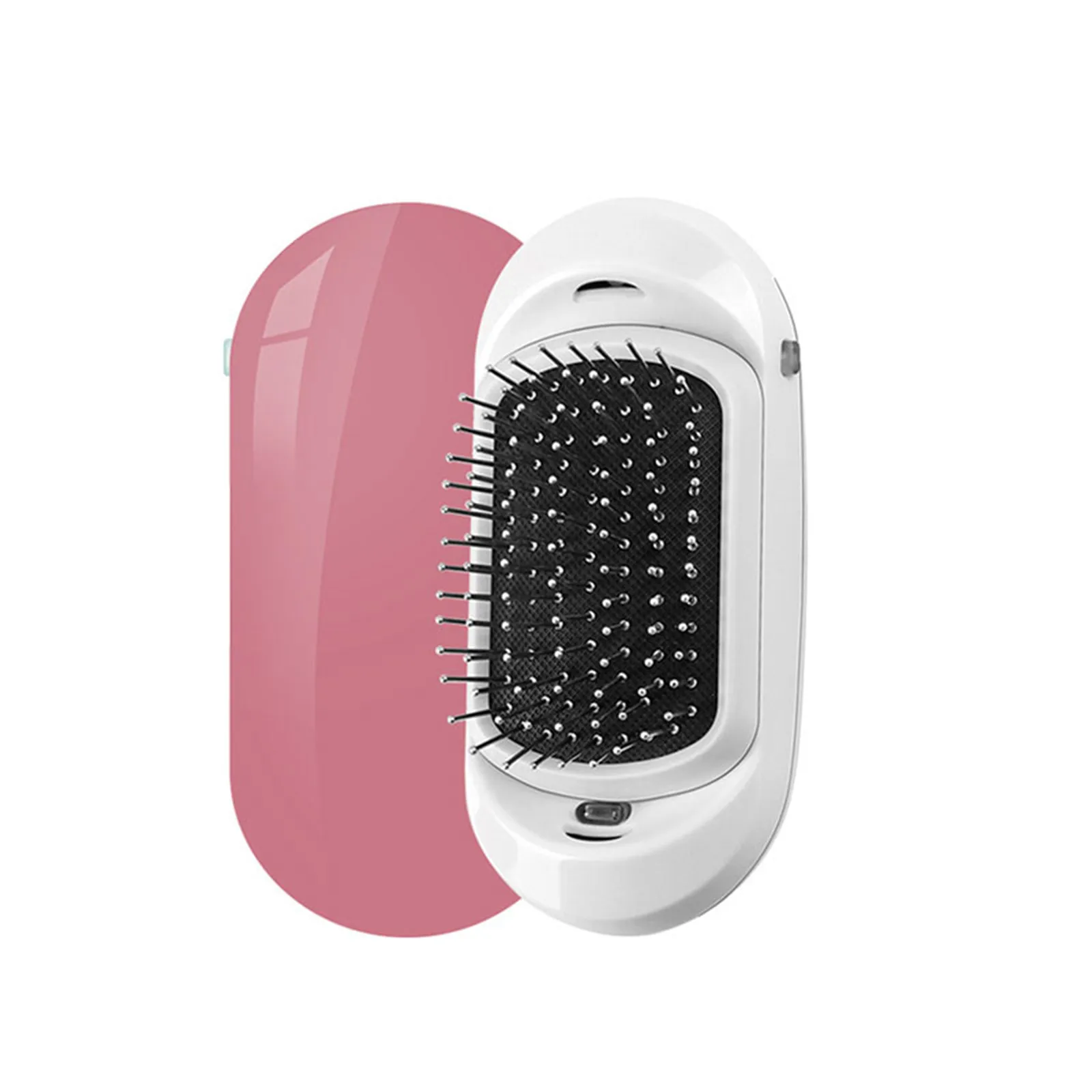 

Ionic Hair Brush Portable Anti-static Massage Comb Smooth Hair Straighten No More Fizz Electric Brush KG66