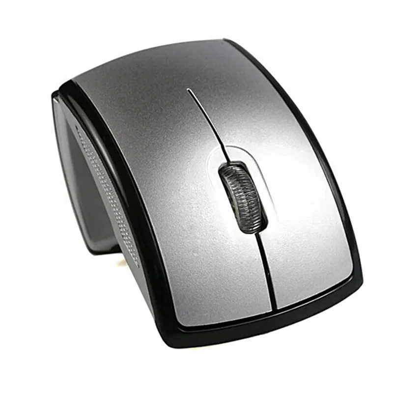 

New Optical 2.4G Foldable Wireless Mouse Cordless Mice USB Folding Mouse Receiver