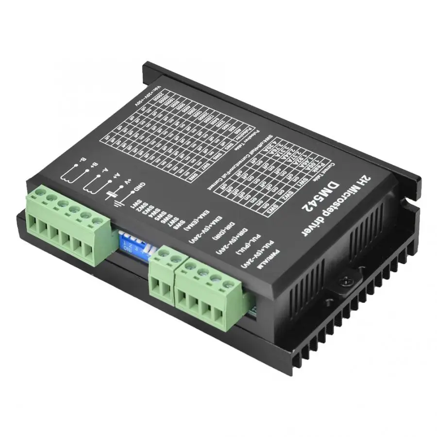 Драйвер шагового двигателя DM542 двухфазный цифровой мотор для NEMA 17 23 серии 42