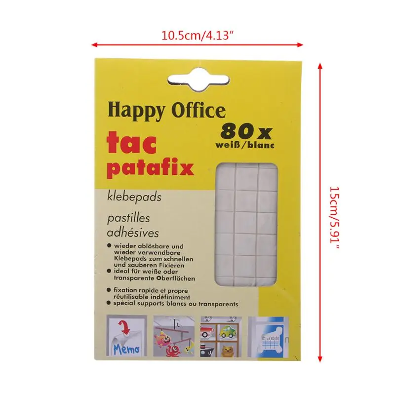 

1PC Nail Art Tack-It Multi-Purpose Adhesive Glue Clay Stick Care Plasticine Tips