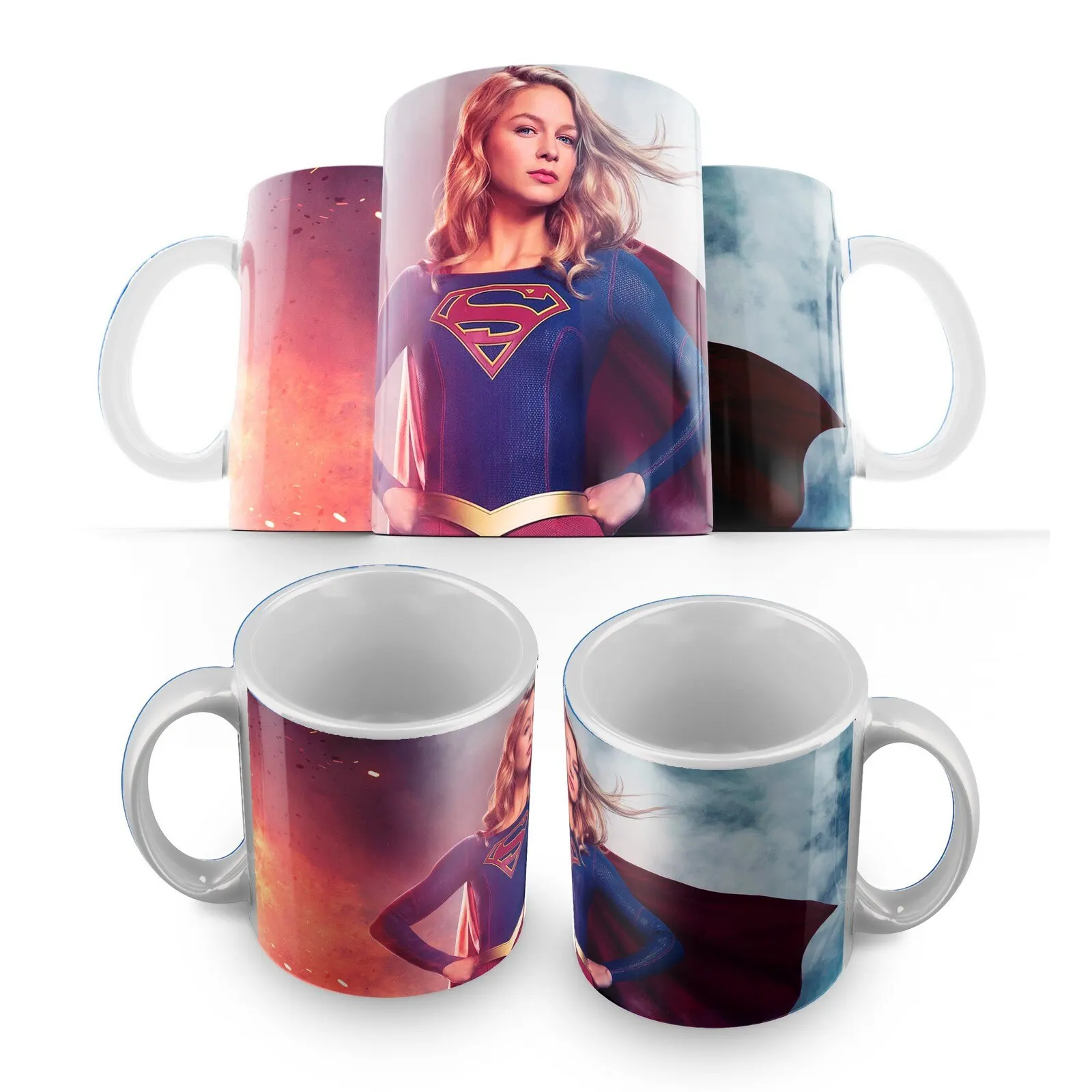 Кружка: супергерл (дс ди си cw супермен бэтмен флеш сериал стрела) -1 | Дом и сад