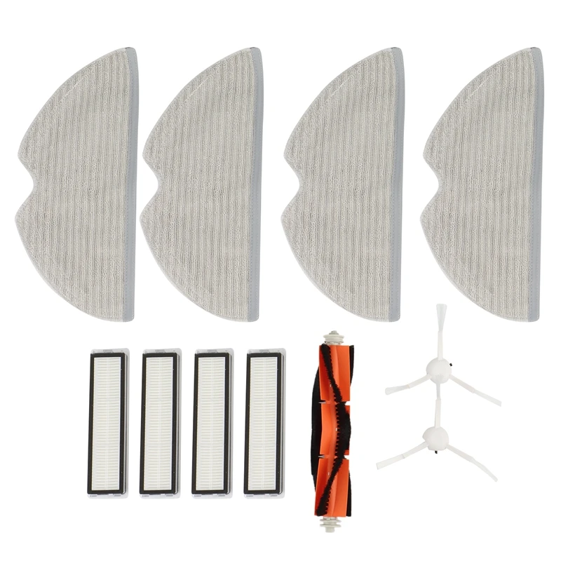 

For Xiaomi Dreame L10 Pro D9 Robot Vacuum Cleaner Accessories Main Brush Side Brush HEPA Filter Mop Rag