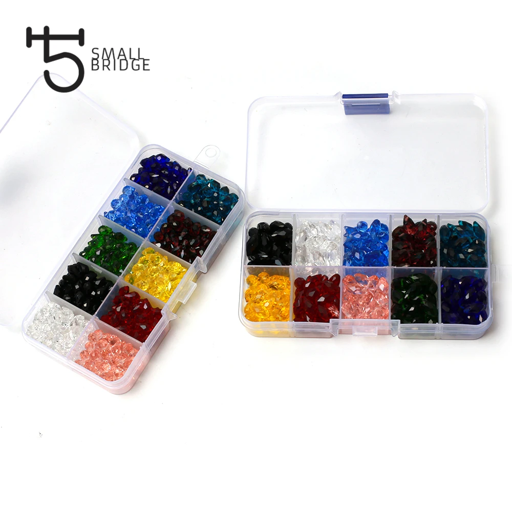 Австрийский каплевидные Кристальные бусы бриолет для изготовления ювелирных