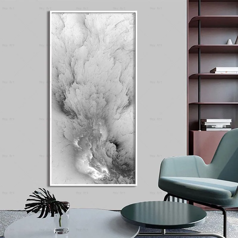 

Wall Art Home Decor Posters Prints Abstract Watercolor Ink Canvas Painting Pictures for Living Bedroom
