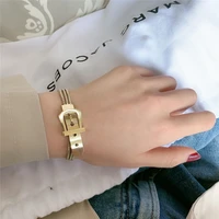 new style titanium steel exquisite bracelets personality non fading all match temperament bracelet for women fashion jewelry