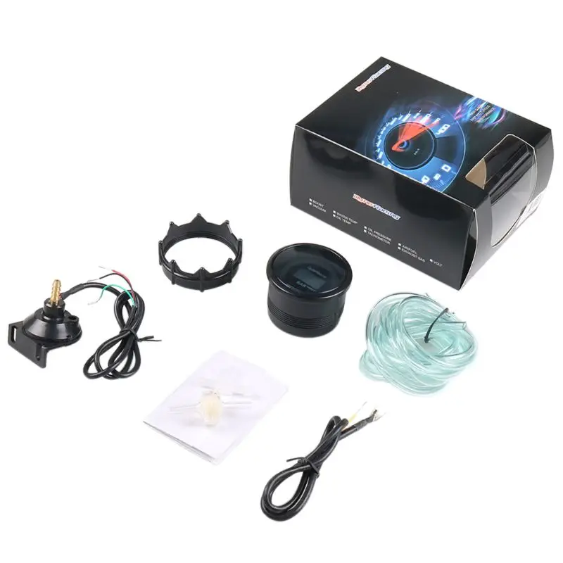 

2'' 52mm Car Auto Turbo Boost Gauge Meter -1~3 Bar Pressure Monitor 12V w Sensor