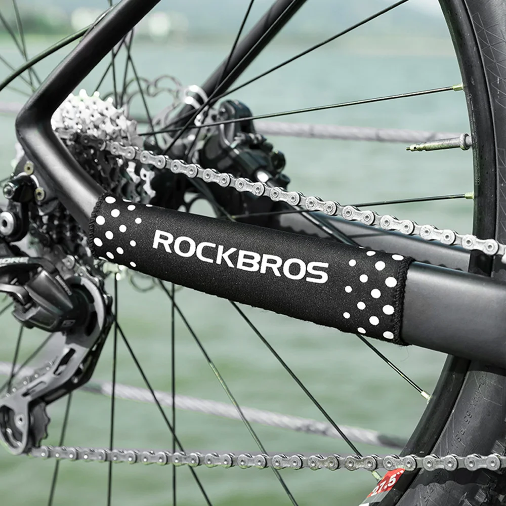 ROCKBROS велосипедные цепи очистители ЗАЩИТА накладка велосипедная Рама протектор задняя вилка цепь Уход Аксессуары для велосипеда