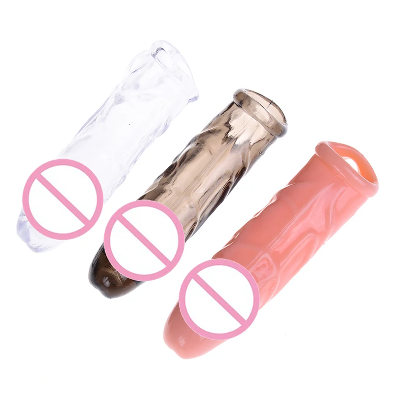 Удлинитель для пениса презерватив секс игрушки Мужские Кольцевые манжеты