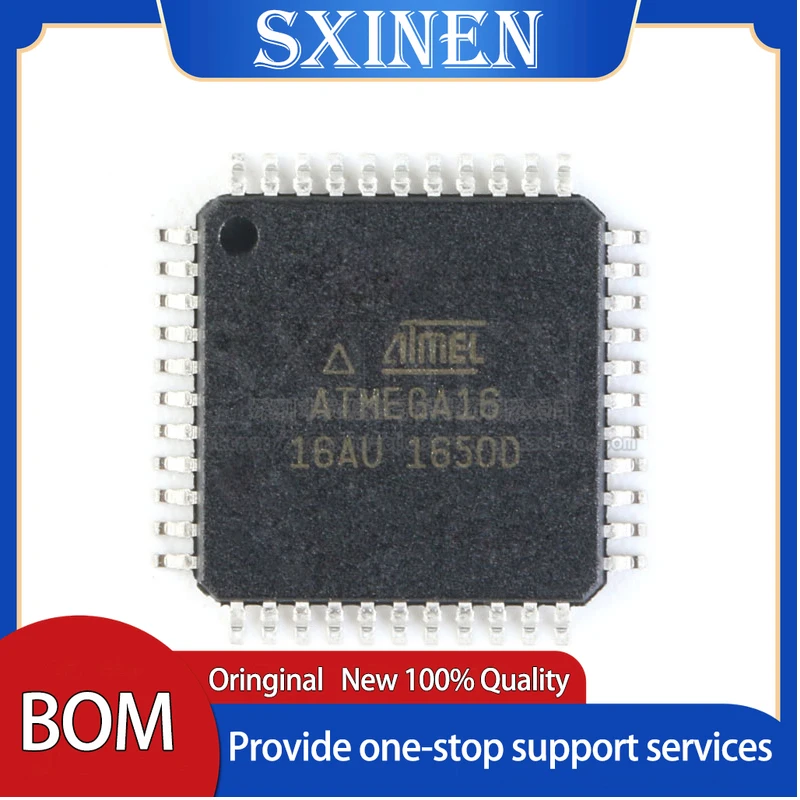 

10PCS ,SMD ATMEGA16-16AU Chip 16K Flash Memory 8-bit Microcontroller
