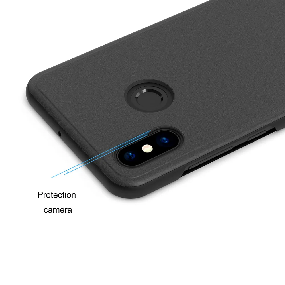 Умный зеркальный флип-чехол для Xiaomi Redmi Note 8 8T 7 5 6 Pro 5A чехол 8A 7A K20 4X Plus телефона |