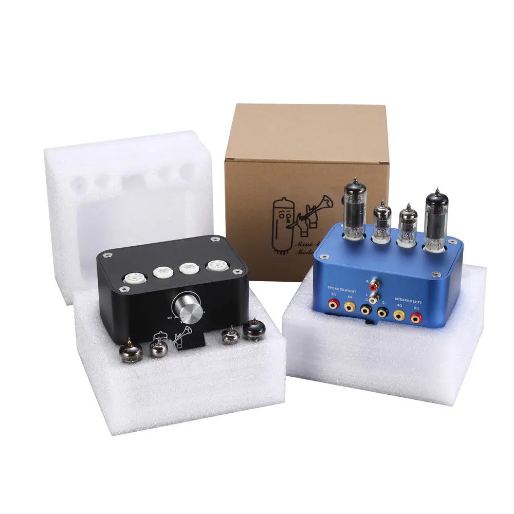 

Douk Audio Mini 6J1+6P1 Vacuum Tube Amplifier Stereo HiFi Desktop Power Valve Amplifier 3W+3w