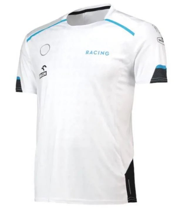 

F1 team racing suit, short-sleeved, polyester quick-drying T-shirt, the same style is customized