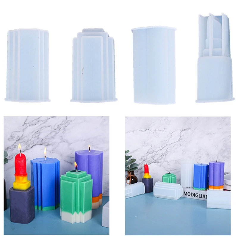 

1 Pc Candle Silicone Mould/Lipstick Plum Bossom Volume Epoxy Resin Mold for DIY Candle Making Handmade Crafts Home Decoration