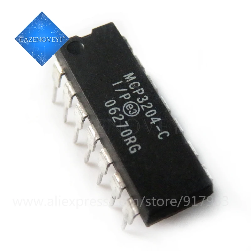 1 шт./лот MCP3204-CI/P MCP3204-CI MCP3204-C MCP3204 DIP-14 | Электронные компоненты и принадлежности