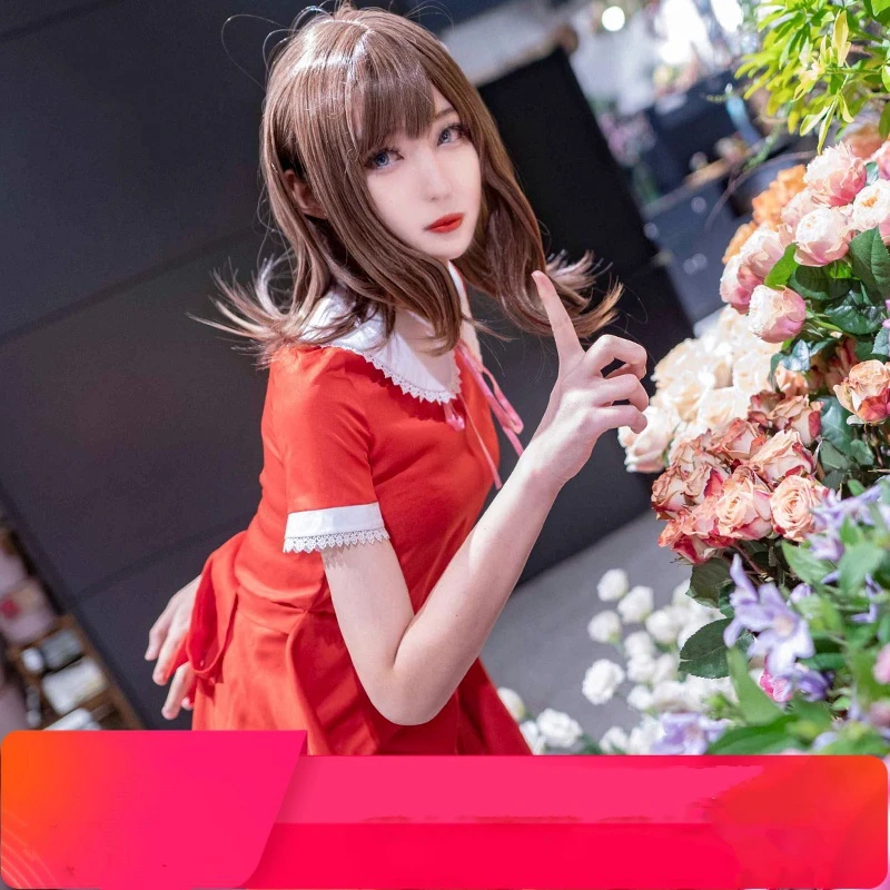 Игра любовь и продюсер вы Ran маскарадные костюмы милое красное Повседневное