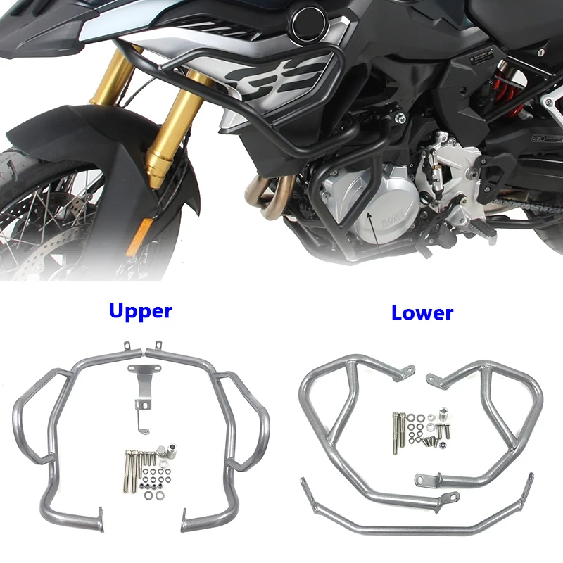 For BMW F750GS F850GS F 750 850 GS 2018 2019 Motorcycle Engine Guard Crash Tank Bar Bumper Upper Lower Fairing Frame Protector