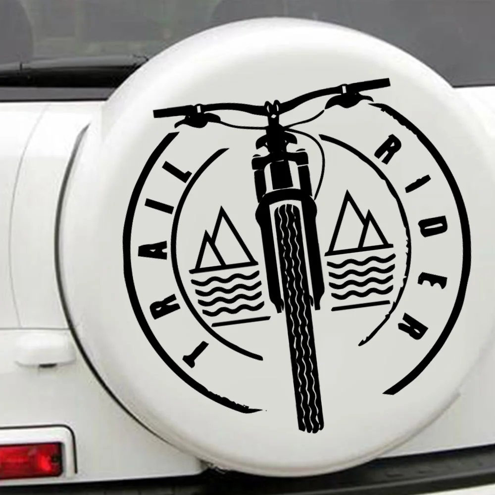 

Красочная углеродная наклейка Возьмите велосипед, креативная виниловая наклейка на автомобиль, наклейки и наклейки на окно, наклейка для с...