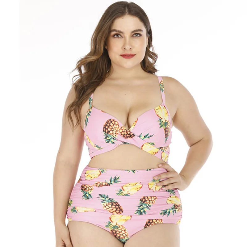 Женский купальник-бикини с пуш-ап бандажный комплект бикини летние пляжные