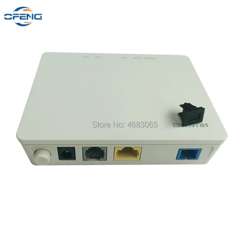 

5 шт. Huawei gpon ont hg8311 волоконно-оптический onu gpon модем 1GE + 1TEL, английская прошивка Huawei fiberhome ftth
