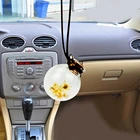 Автомобильный подвесной ароматизатор, освежитель воздуха, пустая стеклянная бутылка для эфирных масел, диффузор, Автомобильные украшения