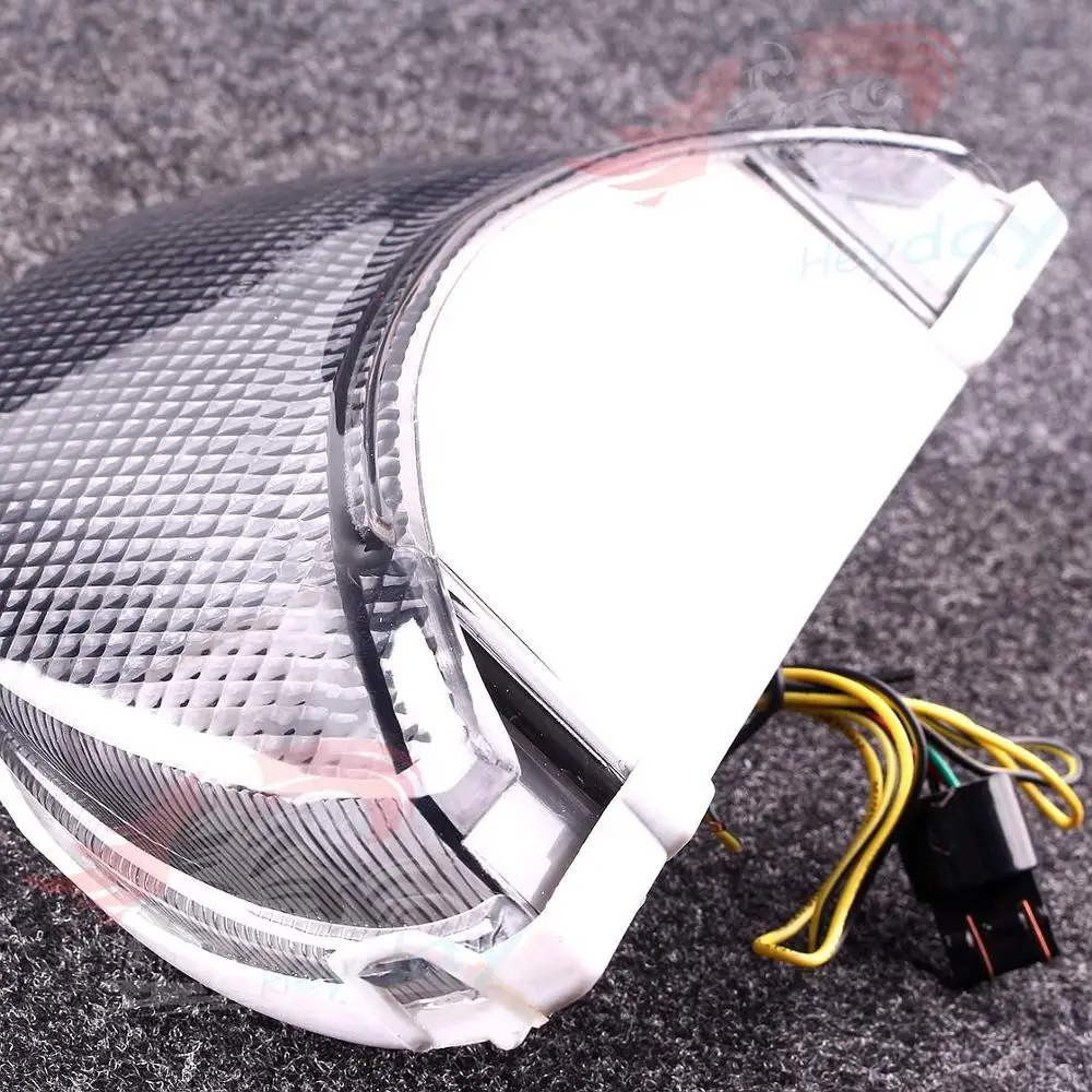 Мотоциклетный светодиодный задний фонарь интегрированные поворотные сигналы