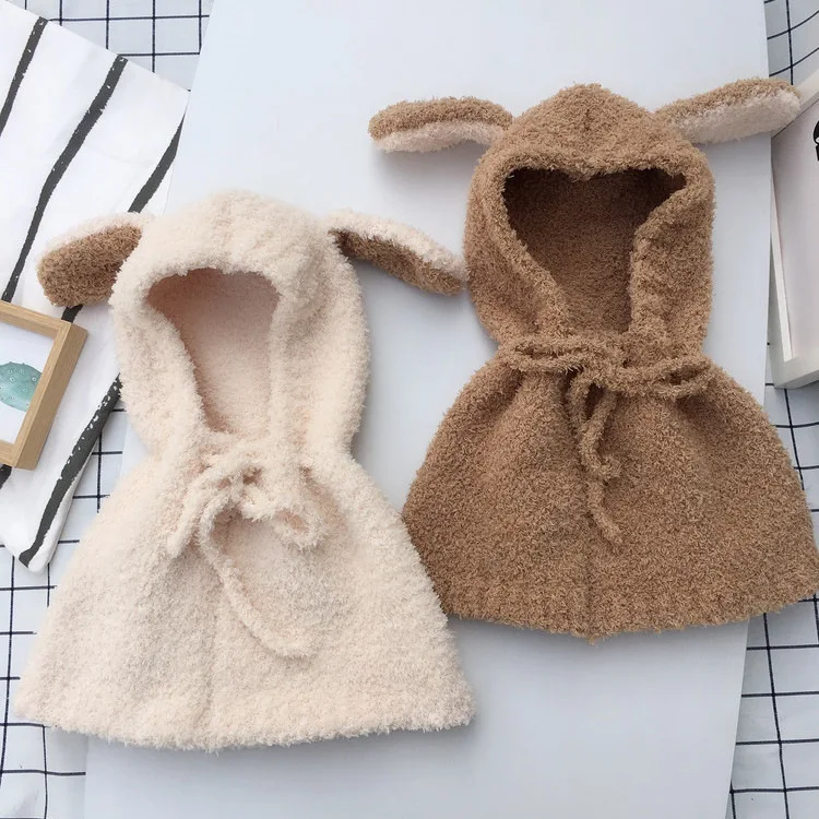 Плащ для новорожденных верхняя одежда фотосъемки шапка шарф девочек и мальчиков