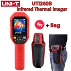 UNI-T UTi260B UTi85A, Инфракрасный Тепловизор с цифровым дисплеем, промышленная тепловизионная камера, инфракрасный термометр