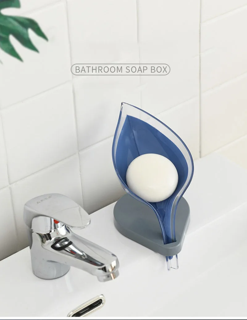 Подставка для мыла сушилка в форме листа|Портативные мыльницы| |