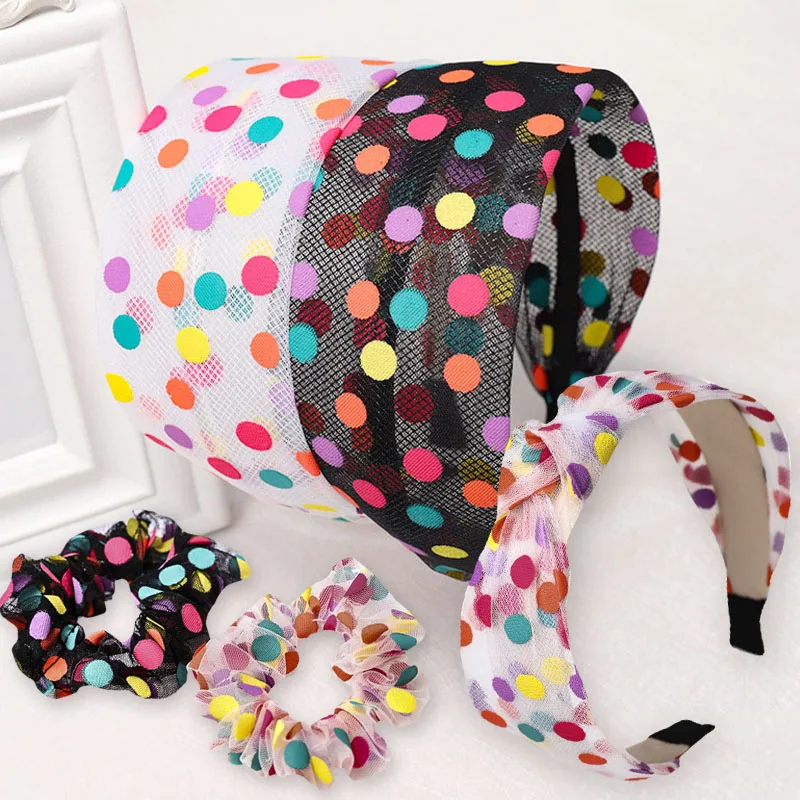 

Резинки для волос в Корейском стиле, яркие цвета, широкие ободки с кроличьими ушами ободок в горошек, женские аксессуары для волос, ободок дл...