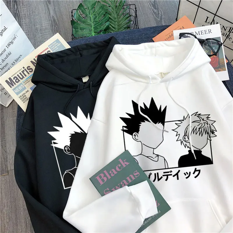 Абсолютная новинка худи с принтом аниме для охотника мужская и женская толстовка