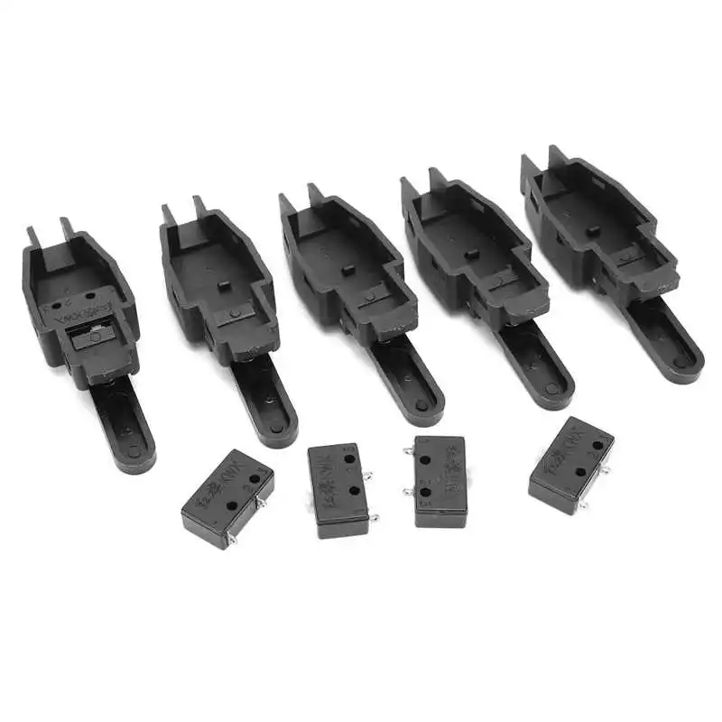 10 шт. TIG сварки переключатель фонаря Запчасти черный факел микропереключатель