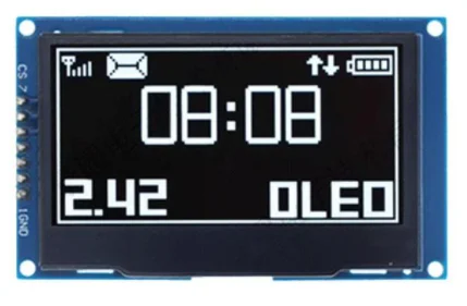Модуль OLED-дисплея 2 42 дюйма x 6 4 модуль ЖК-HD-экрана SSD1309 7-контактный