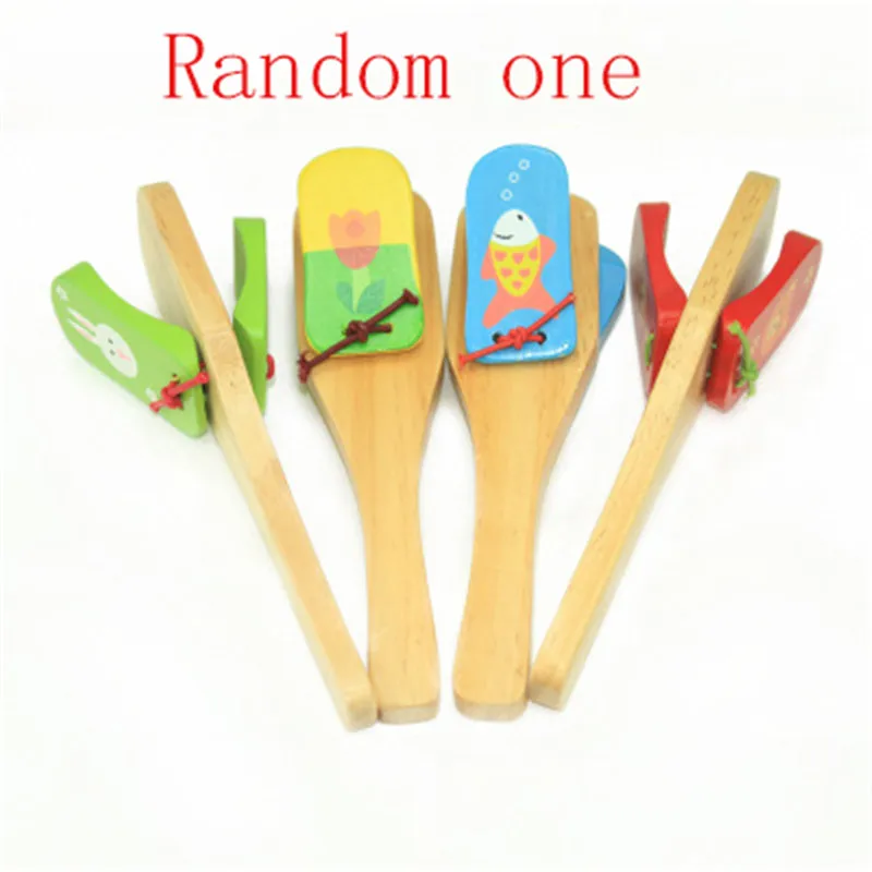 Детский Хлопушка животное Монтессори обучающая игрушка Деревянный 3D Пазл