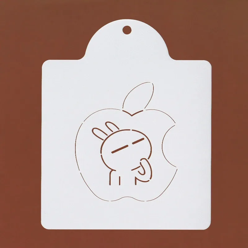 MILIVIXAY 1 шт. в форме яблока из нержавеющей стали печенье резак печать трафарет