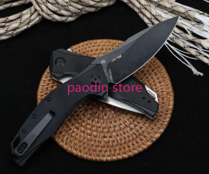 Складной нож ZT 0357 ZT0357 лезвие шпиндель с потертым шариковым подшипником Ручка G10