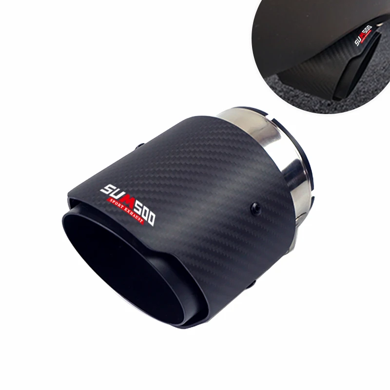 

Наконечники выхлопных газов из углеродного волокна для Mazda CX-5, cx-4, cx-3, Mazda Axela, Mazda ATENZA, модифицированные, декоративные, 1 шт.