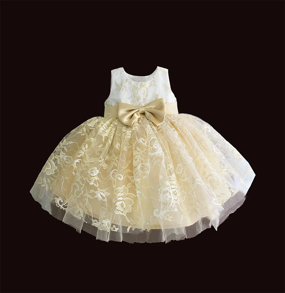 

New Baby Dresses for Girl Summer Christening Dress for Baby Girl Lace Embroidery Vestido Infantil 1 Year Party Wedding Dresses