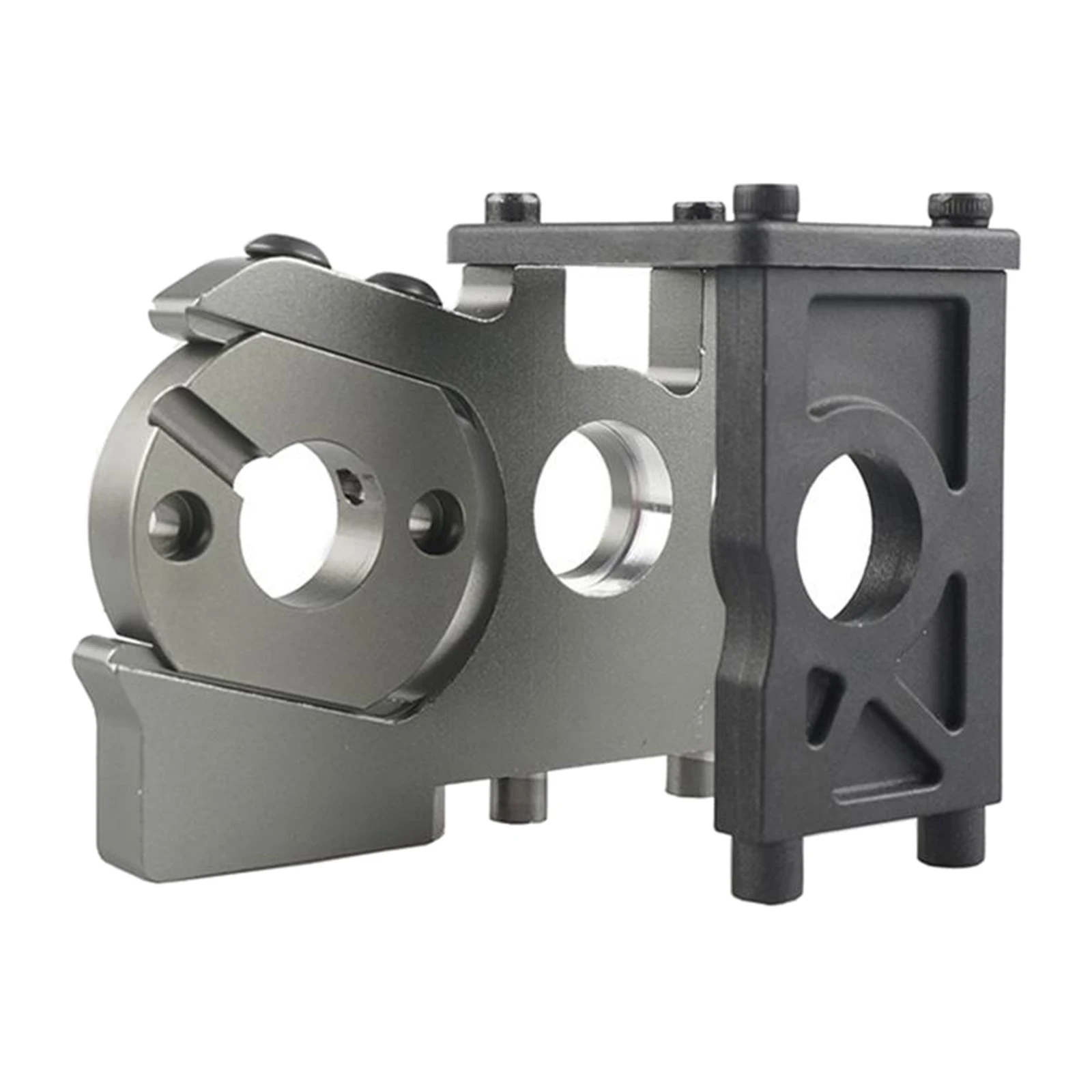 Soporte de montaje de Motor para Kyosho, soporte fijo de Metal mejorado RC 1:8 plateado-5