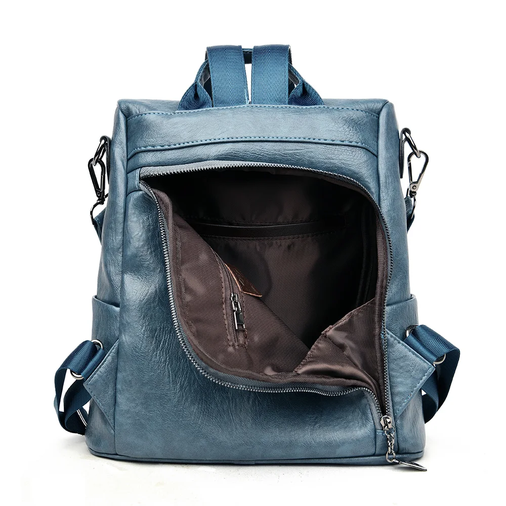 Модный стильный рюкзак для женщин из высококачественной искусственной кожи