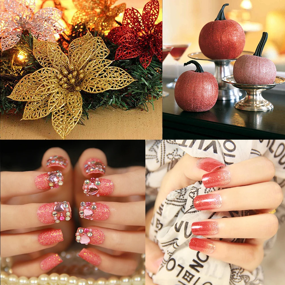 Блеск порошок пигмент эпоксидное порошковое покрытие для защиты Покраска ногтей