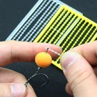 Партиями по 5 комплектов = 500 шт. Карп рыболовные приманки фиксаторы уход за кожей лица маска для волос Rig единый аксессуары для Карп буровых установок для бойлов приманки стопор для поплавка Карп Фидер рыболовные снасти